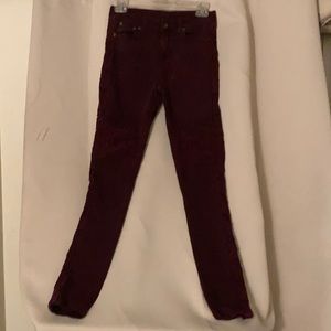 CARMAR Purple jeans